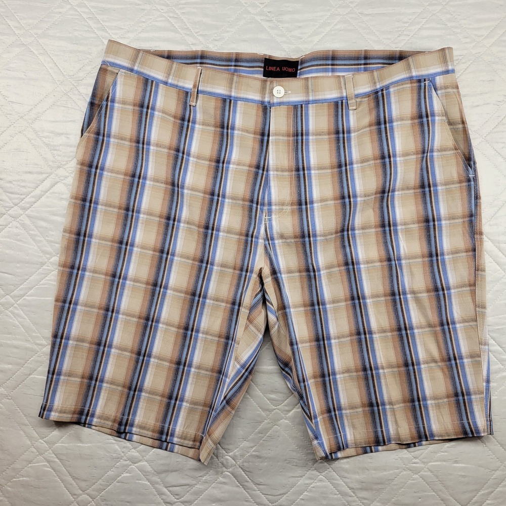 Linea Uomo plaid bermuda shorts size 48